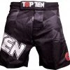 Top Ten MMA Prism Shorts - Black, 18151-91