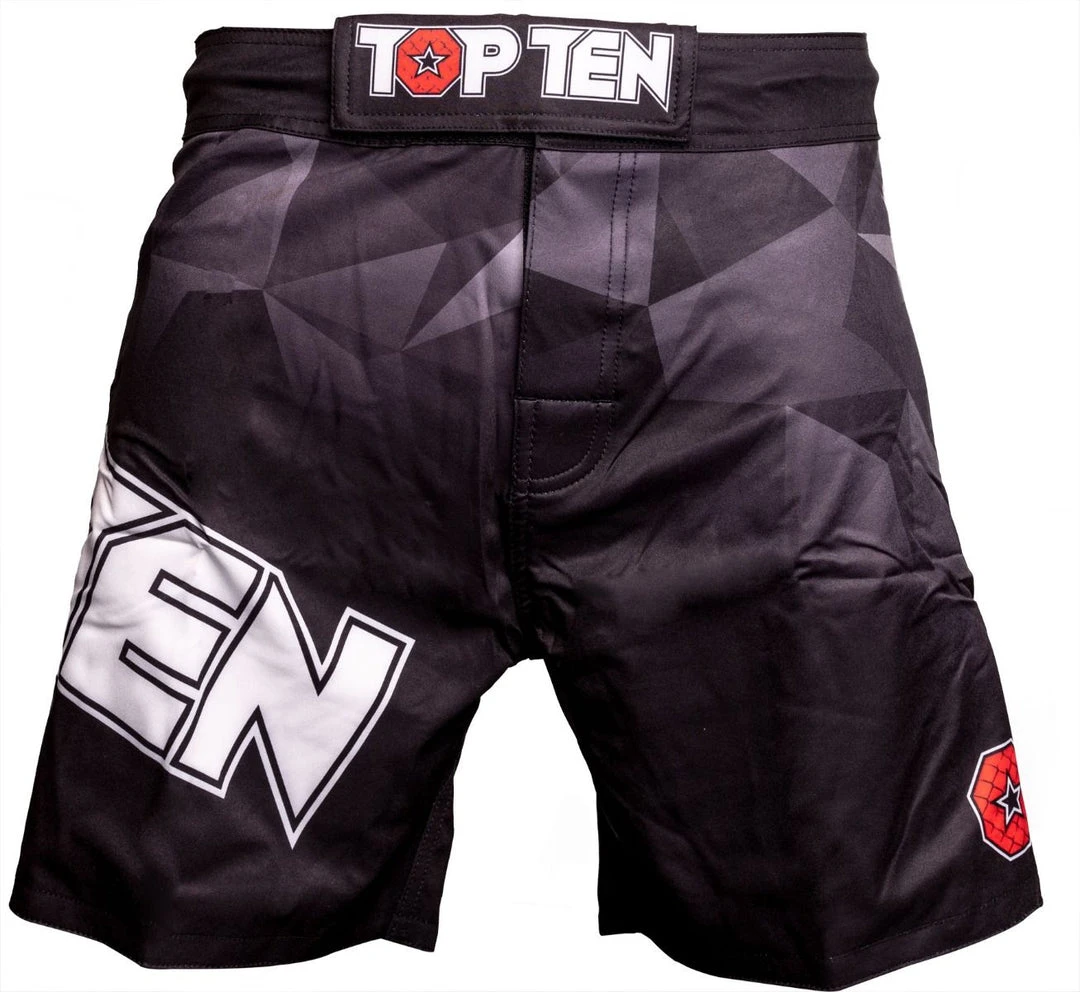 Top Ten MMA Prism Shorts - Black, 18151-91 3 Top Ten MMA Prism Shorts - Black, 18151-91