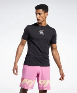 Reebok CrossFit Mess You Up Tee - Black, FJ5285