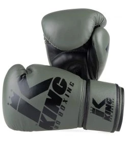 King Pro Boxing - Boxing Gloves Platinum 3 - Khaki, Kbp/bg-platinum3