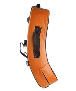 Fighter Kicking Shield - MULTI GRIP - Black/orange, FKSH-01 TRAINING