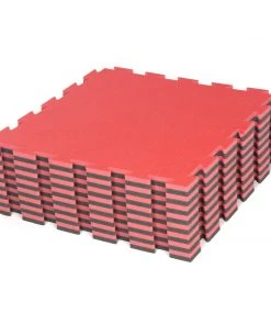 Trocellen Tatami Mini Set Of 8 Pieces - Red/black, FTTM-50 TRAINING
