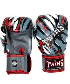 Boxing Gloves Twins Fantasy10 - Grey/red, FANTASY10