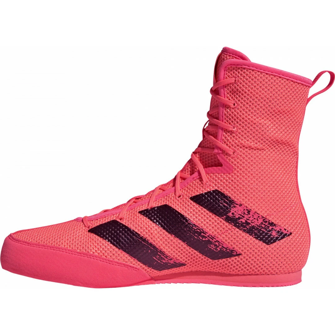 Boxing Shoes Adidas Box Hog 3 - Pink, FX1991 3 Boxing Shoes Adidas Box Hog 3 - Pink, FX1991