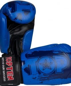 TOP TEN Boxing Gloves Power - Blue, 20662-6