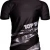 Rash Guard TOP TEN Scratched - Black, 14161-9 Rash Guards 2 Rash Guard TOP TEN Scratched - Black, 14161-9 Rash Guards
