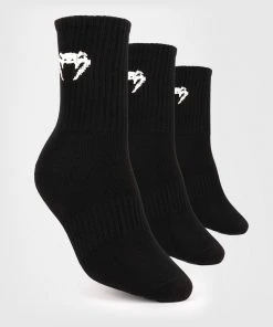Shoes Venum Classic Sock - SET Of 3 - Black/white