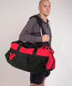 TRAINING Sports Bag FIGHTER LINE XL - Red/grey/black, FTBP-01 15 TRAINING Sports Bag FIGHTER LINE XL - Red/grey/black, FTBP-01