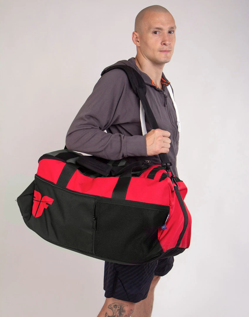 TRAINING Sports Bag FIGHTER LINE XL - Red/grey/black, FTBP-01 7 TRAINING Sports Bag FIGHTER LINE XL - Red/grey/black, FTBP-01