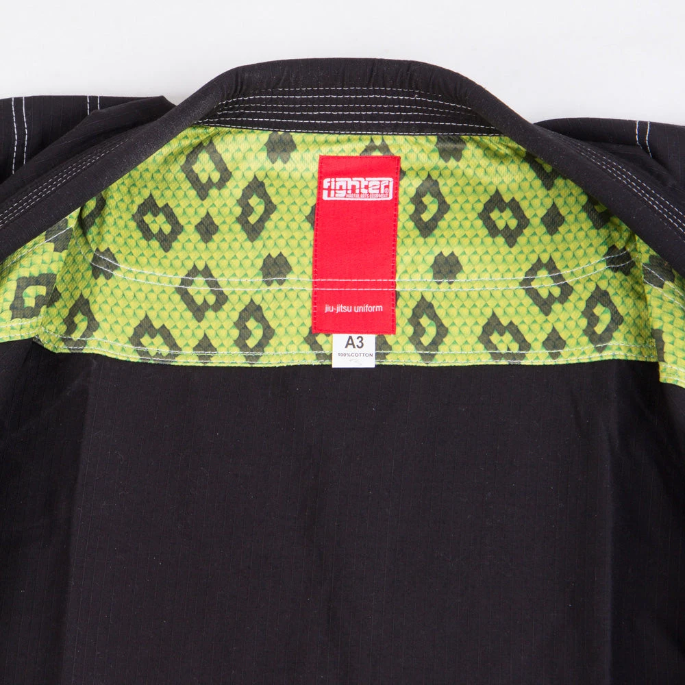 Fighter BJJ Ripstop Gi Rip Stop KIDS - Black, BJJBL-06 BJJ Uniforms 9 Fighter BJJ Ripstop Gi Rip Stop KIDS - Black, BJJBL-06 BJJ Uniforms