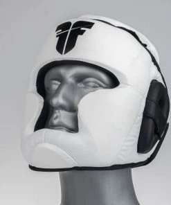 Headguard Fighter Sparring - White, JE1421PUWHT PROTECTION