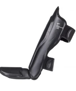King Pro Boxing Shin Guards - Black/black, KPB-SGBB1