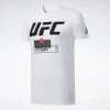 T-Shirts Reebok UFC FG Fight Week Tee- White, FJ5156