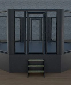 Fighter TRAINING MMA Competition Cage - As-shown, 6V, 7V