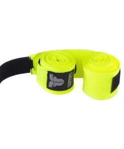 Fighter Handwraps - Neon Yellow, FHW-002NY GLOVES