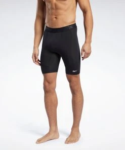 Reebok Wor Compr Brief Compression Shorts - Black, FP9104