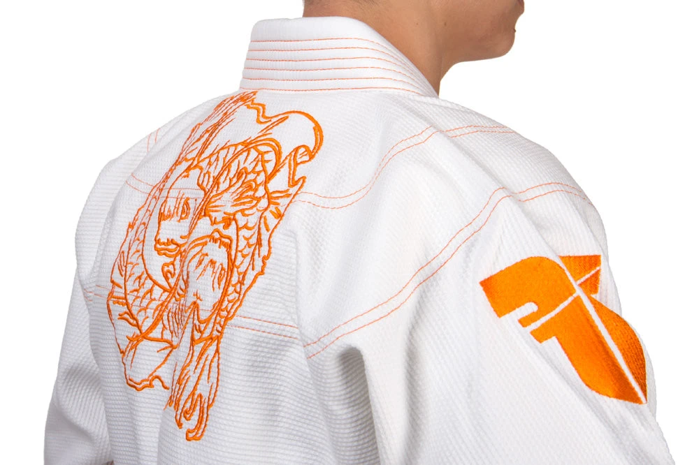 Fighter BJJ Gi Koi Fish Kids, BJJW-02 BJJ Uniforms 5 Fighter BJJ Gi Koi Fish Kids, BJJW-02 BJJ Uniforms