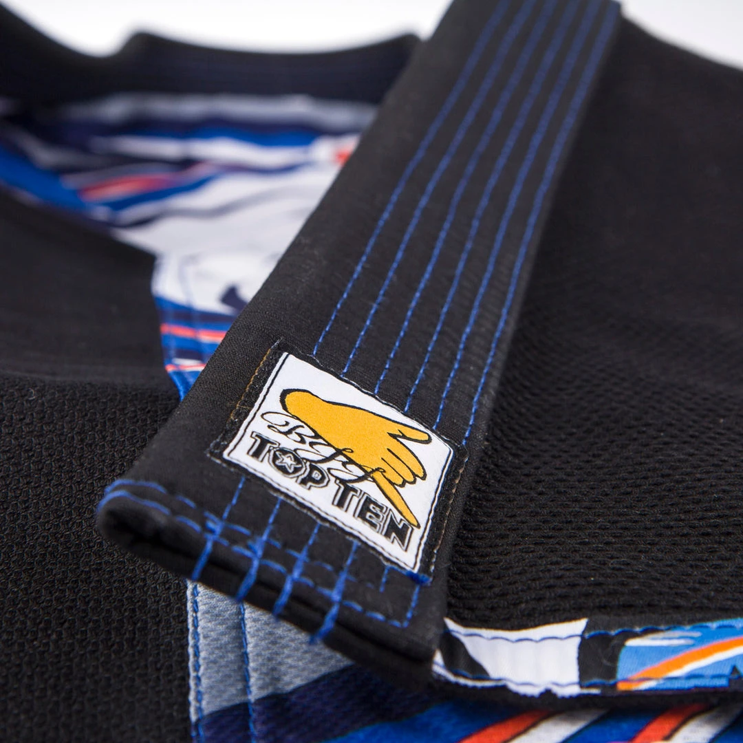 Top Ten Brazilian Jiu Jitsu Uniform Mohicans - Black, 15123-9 BJJ Uniforms 8 Top Ten Brazilian Jiu Jitsu Uniform Mohicans - Black, 15123-9 BJJ Uniforms