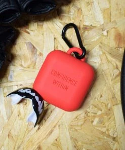 SAFE JAWZ SafeJawz Premium Silicone Case For Mouthguard - Red PROTECTION