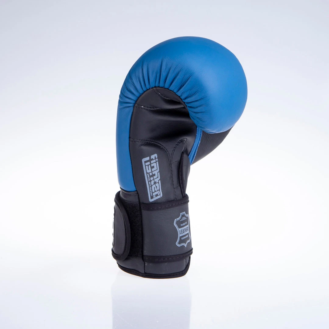 Fighter Boxing Gloves SIAM - Blue, FBG-003BL 4 Fighter Boxing Gloves SIAM - Blue, FBG-003BL