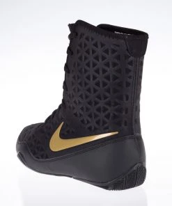 Nike KO Boxing Shoes - Black/gold, 839421001