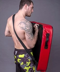 TRAINING Fighter Kicking/Punching Shield - Black/red, FKPS-01