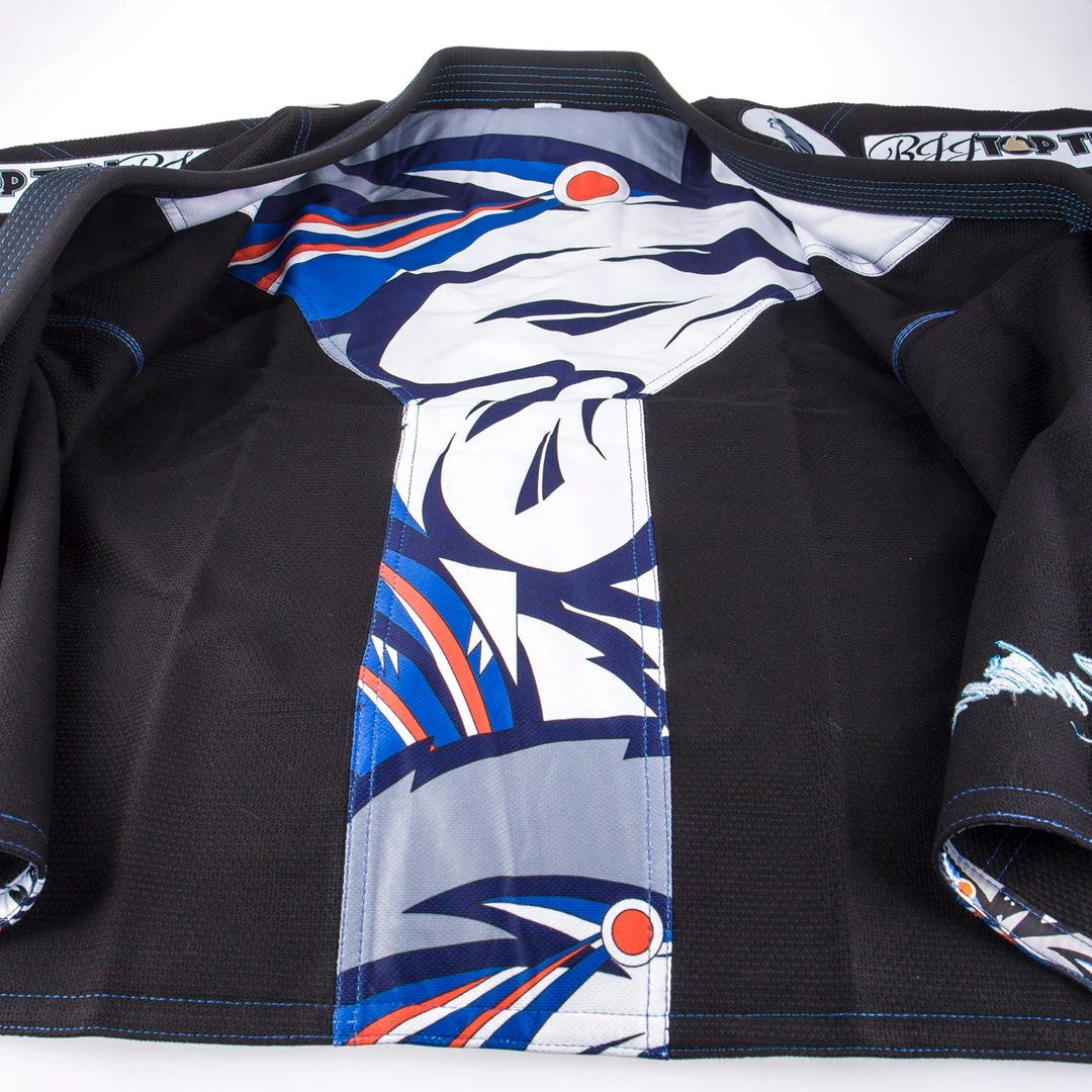 Top Ten Brazilian Jiu Jitsu Uniform Mohicans - Black, 15123-9 BJJ Uniforms 6 Top Ten Brazilian Jiu Jitsu Uniform Mohicans - Black, 15123-9 BJJ Uniforms