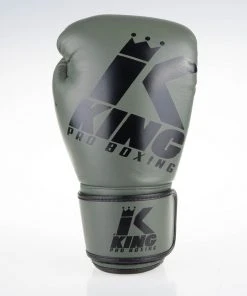 King Pro Boxing - Boxing Gloves Platinum 3 - Khaki, Kbp/bg-platinum3
