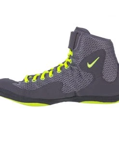 Nike Inflict Wrestling Shoes - Black/neon-green, 325256007