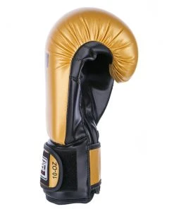Fighter Basic Gloves - Gold/black, 1376APUGL