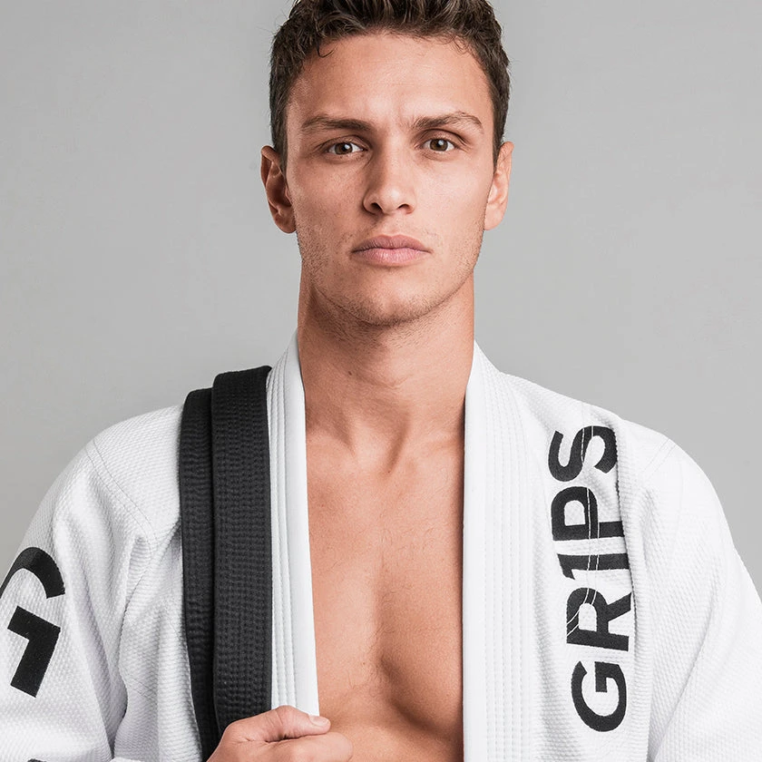 Grips Gr1ps BJJ Uniform Primero Competition - White, G10118-WHT 11 Grips Gr1ps BJJ Uniform Primero Competition - White, G10118-WHT