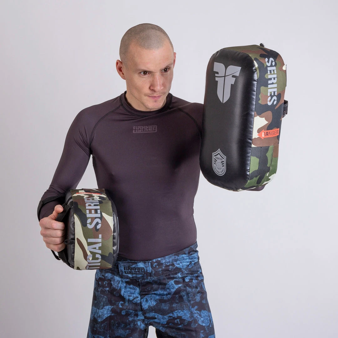 Fighter Thai Kick Pad MAXI - Tactical Series - Army Green, F01602-TSG TRAINING 4 Fighter Thai Kick Pad MAXI - Tactical Series - Army Green, F01602-TSG TRAINING