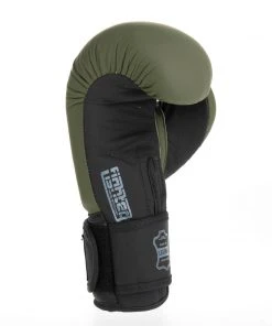 Fighter Boxing Gloves SIAM - Matt Khaki, FBG-003KB 23 Fighter Boxing Gloves SIAM - Matt Khaki, FBG-003KB