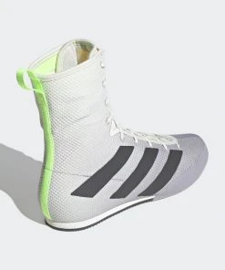 Boxing Shoes Adidas Box Hog 3 - White/grey, FV6584