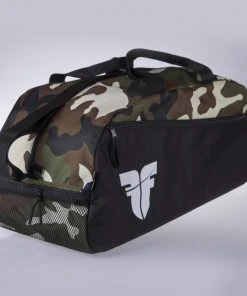 TRAINING Fighter Sports Bag GYM - Black/camo, FTG-01