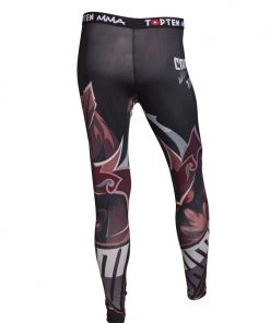TOP TEN MMA Pants MMA Compression Legging TOP TEN Samurai, 1880491