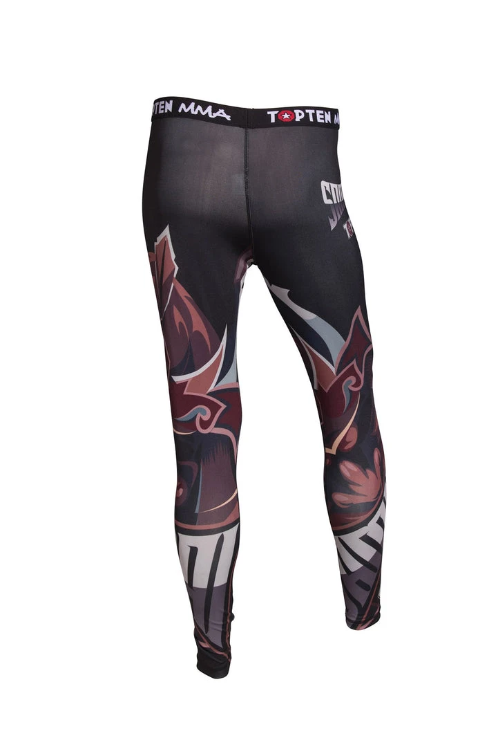 TOP TEN MMA Pants MMA Compression Legging TOP TEN Samurai, 1880491 4 TOP TEN MMA Pants MMA Compression Legging TOP TEN Samurai, 1880491