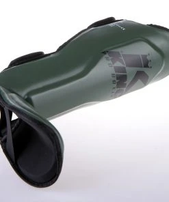 King Pro Boxing Shin Guards - Khaki, KPB/SG-4 PROTECTION