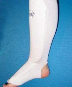 Fighter Shin Instep Guard - White, JE1400IN PROTECTION