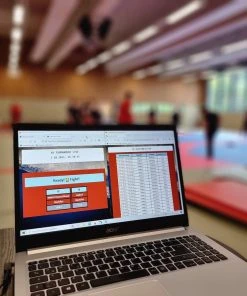 Fighter Free-Standing Boxing Bag SPEED - Powered By Reaction Counter - FSBS-RC