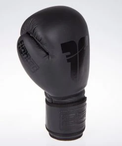 Fighter Boxing Gloves SPLIT - Matt Black, FBG-001B