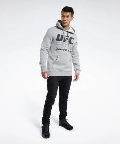 Hoodies Reebok UFC FG Hoodie - Grey, FK2342