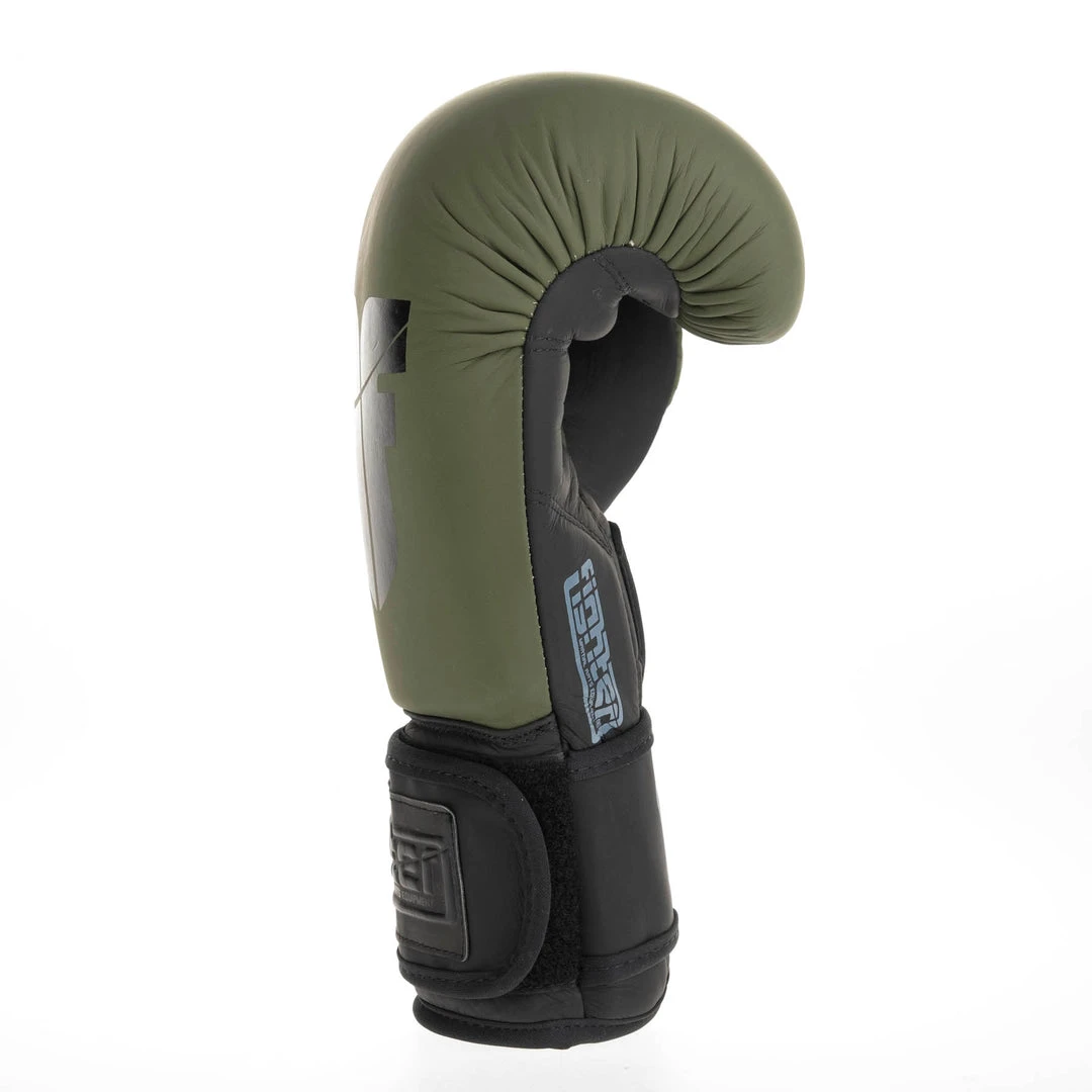 Fighter Boxing Gloves SIAM - Matt Khaki, FBG-003KB 6 Fighter Boxing Gloves SIAM - Matt Khaki, FBG-003KB