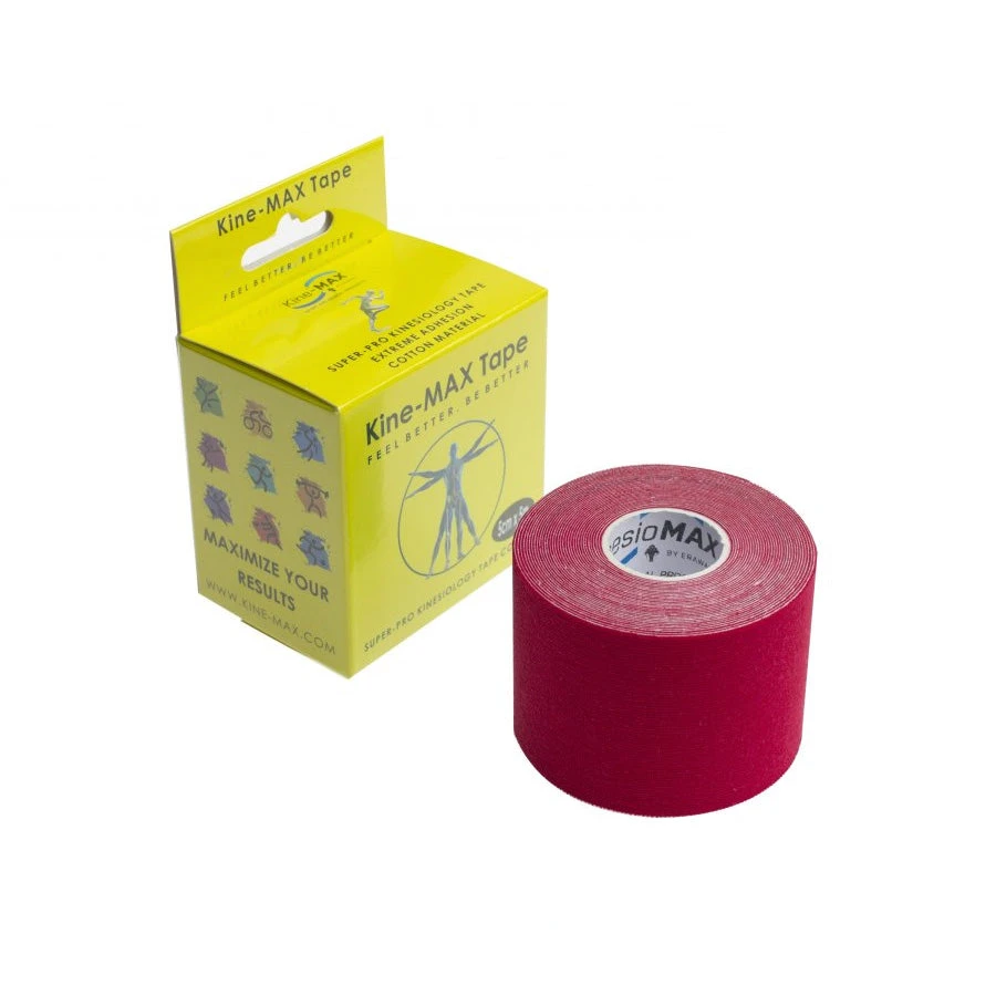 KinesioMAX Kine-MAX Super Pro Cotton - Red, KTSCRED.01 TRAINING 3 KinesioMAX Kine-MAX Super Pro Cotton - Red, KTSCRED.01 TRAINING