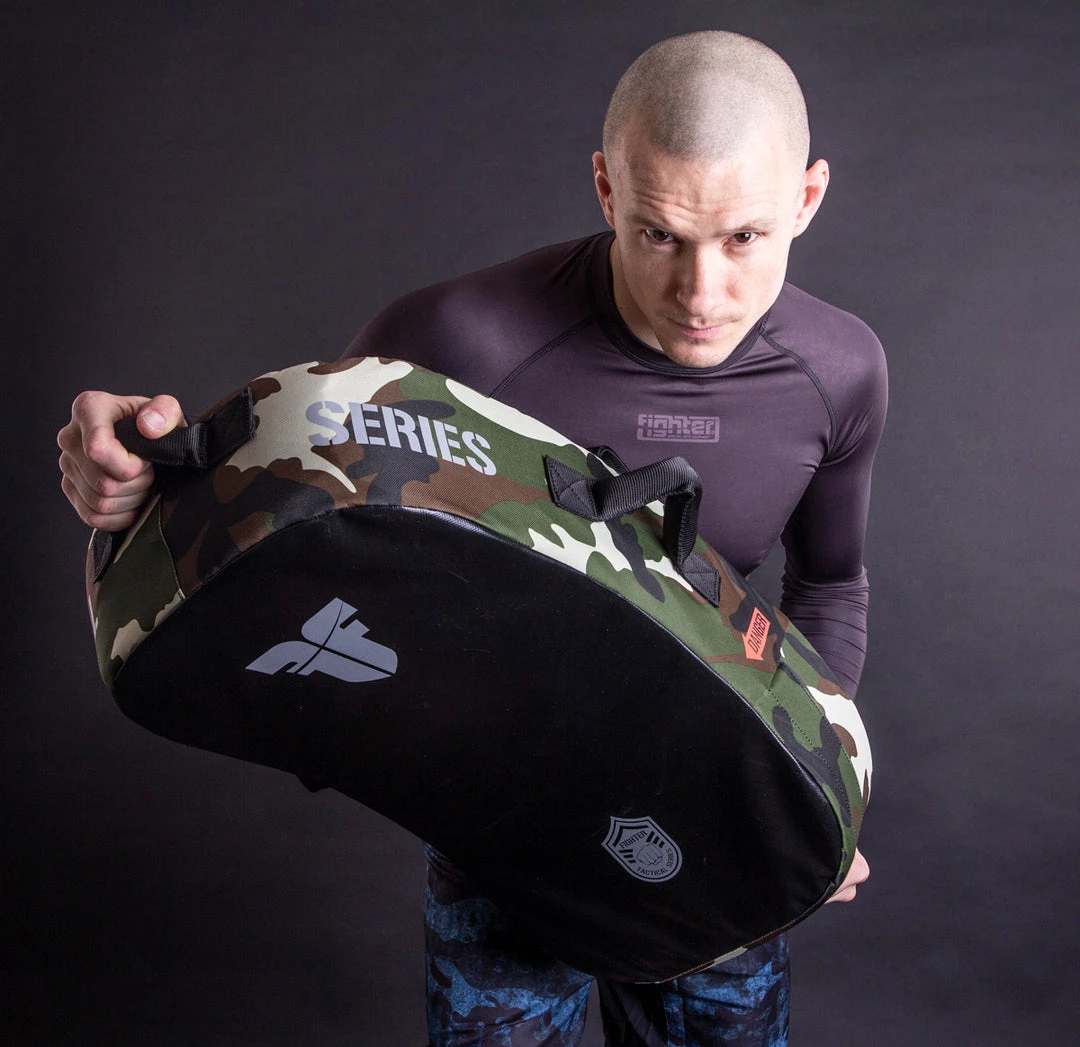 Fighter Kicking Shield - MULTI GRIP - Tactical Series - Black/camo, FKSH-14 TRAINING 5 Fighter Kicking Shield - MULTI GRIP - Tactical Series - Black/camo, FKSH-14 TRAINING