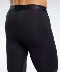 Reebok Workout Ready Compression Tights - Black, FP9107 Pants