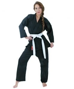 Hayashi Karate Gi KIRIN - Black, 022-9 Karate Uniforms