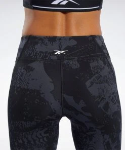 Pants Reebok Combat Jacquard Lux Tights, FK2429