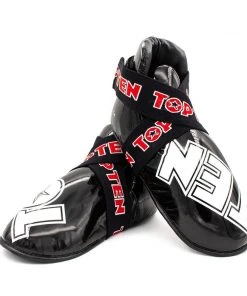 PROTECTION Top Ten SuperLight Kicks Glossy - Black, 3067-9