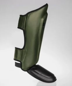 PROTECTION Fighter Shinguards Thai Classic - Khaki/black, JE1573GNB 10 PROTECTION Fighter Shinguards Thai Classic - Khaki/black, JE1573GNB